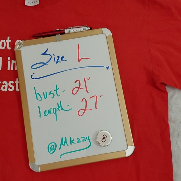 ' I'm not great at advice...' humor sarcasm short sleeve red graphic tee Lrg - Picture 4 of 6